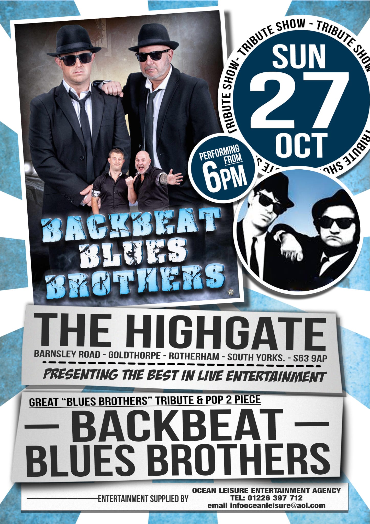 Live Music - Backbeat Blues Brothers