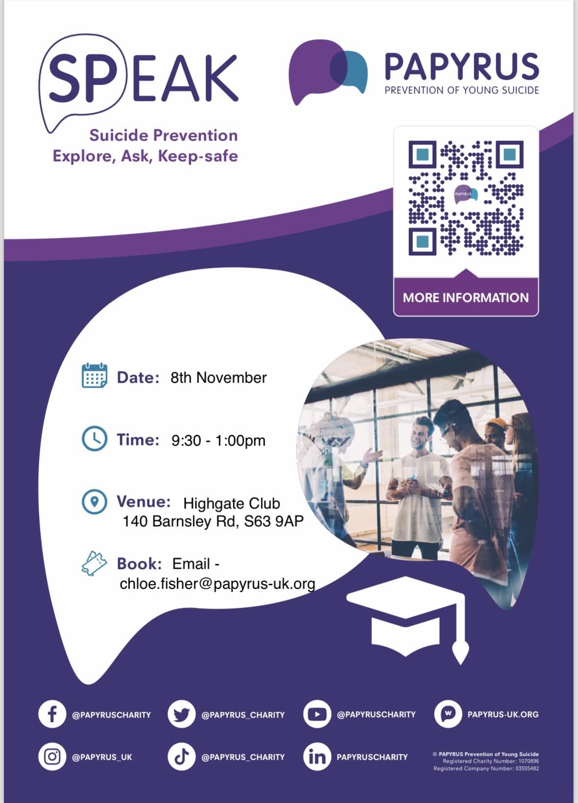 SPEAK - Suicide Prevention Training