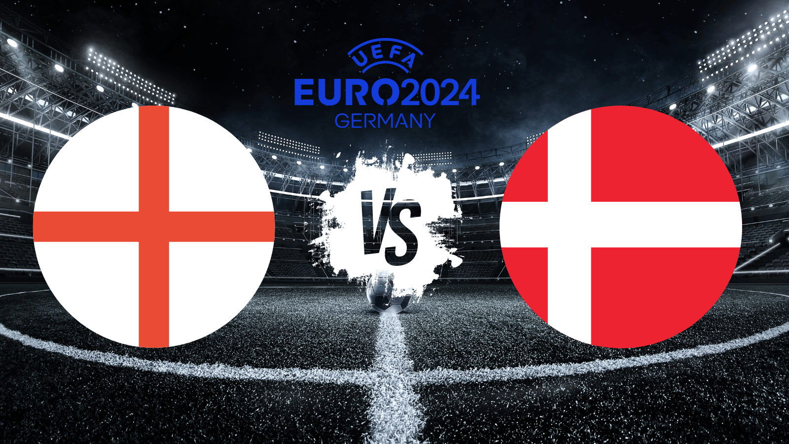 ENGLAND vs DENMARK - EURO 2024