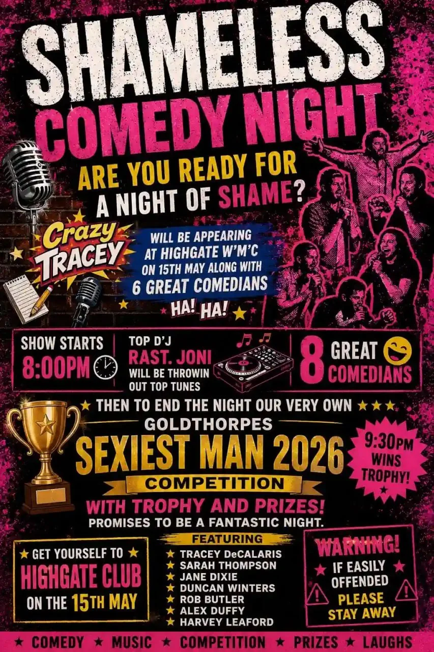 Shameless Comedy Night